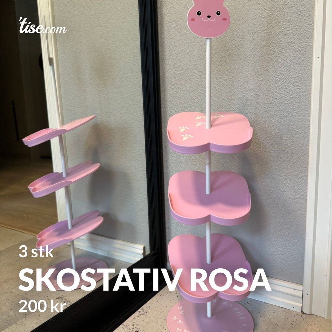 Skostativ Rosa