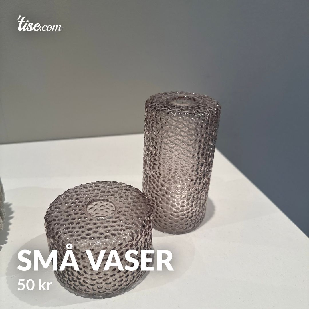 Små vaser