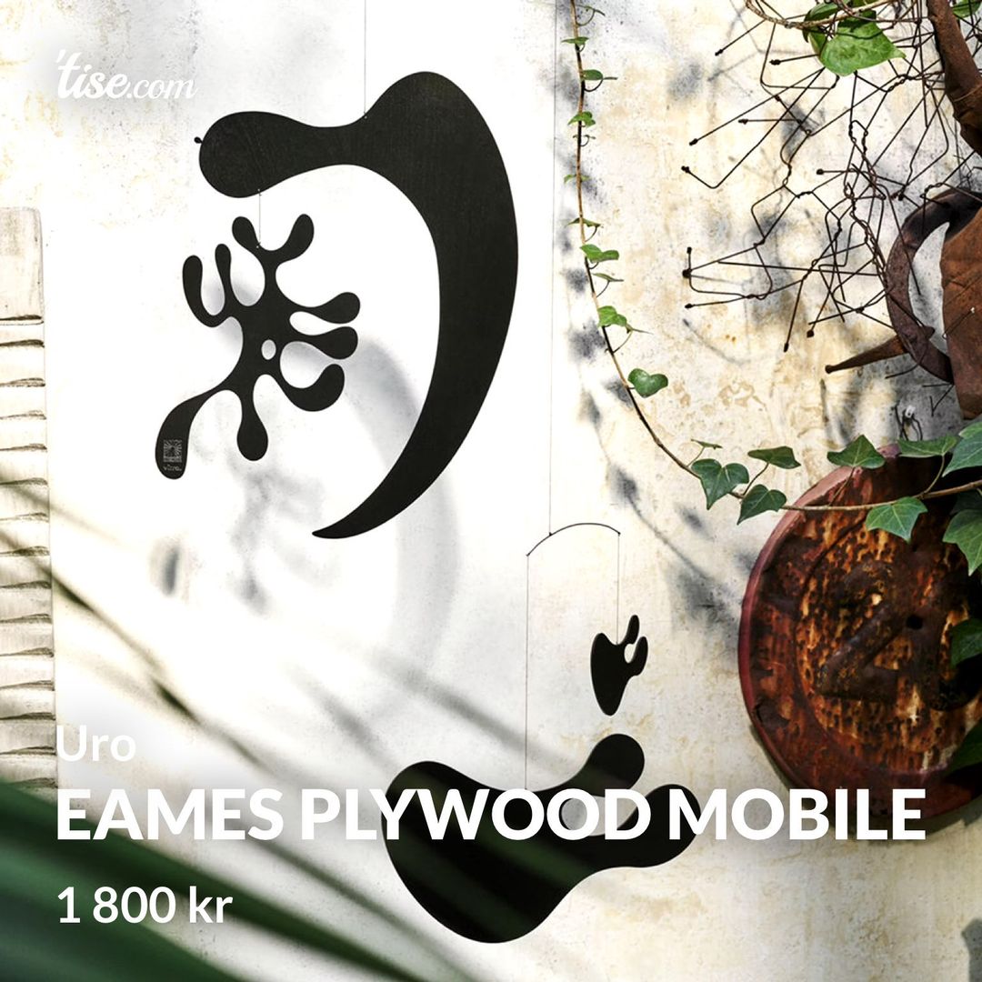 Eames plywood mobile