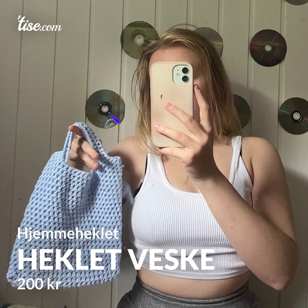 Heklet veske