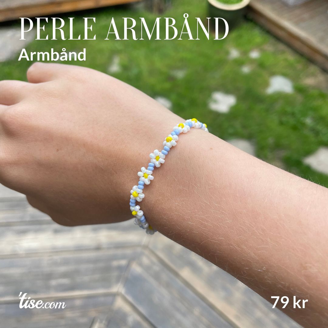 Perle armbånd