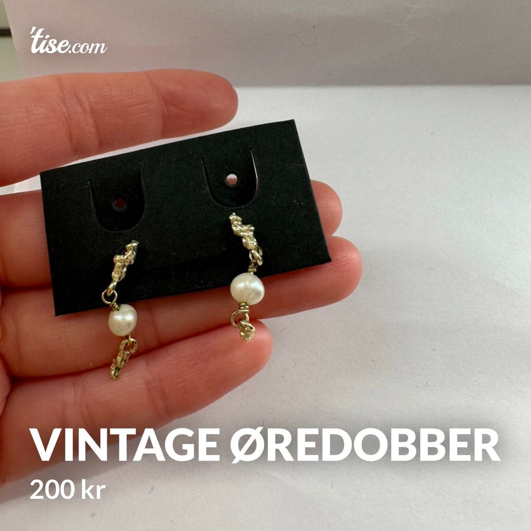 Vintage øredobber