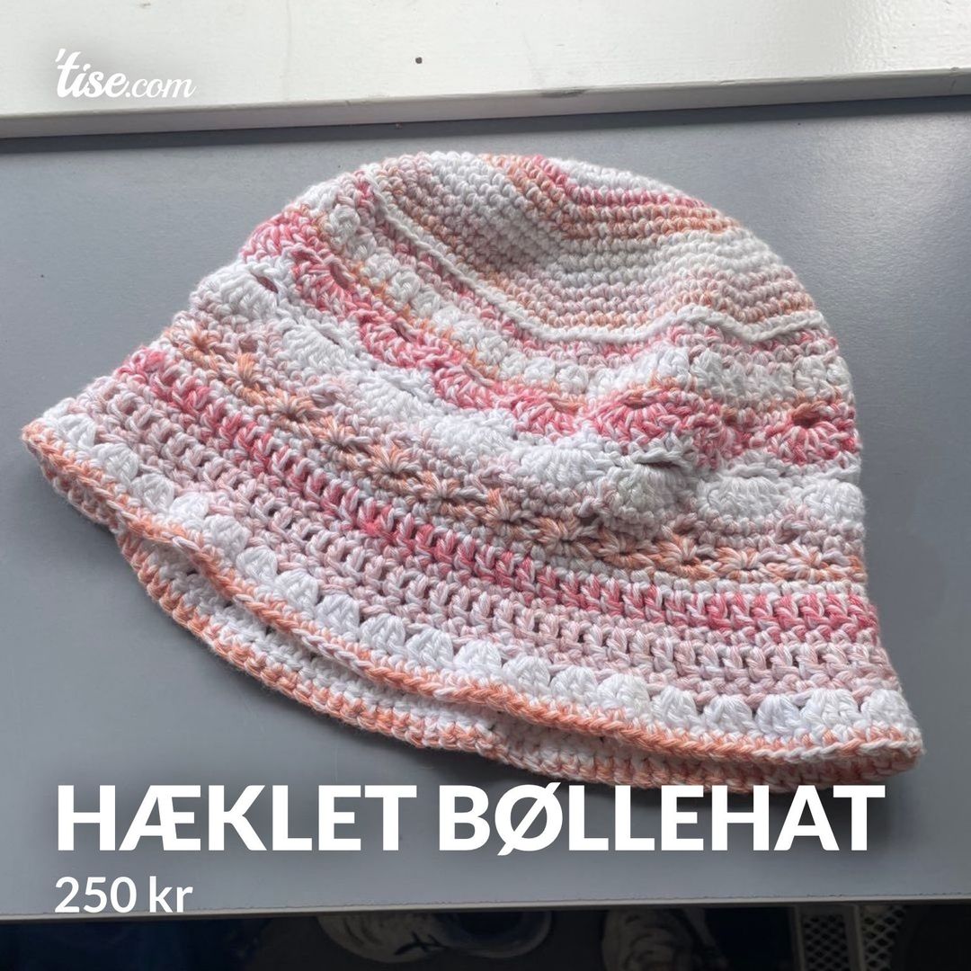 Hæklet bøllehat