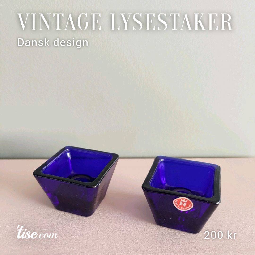 Vintage Lysestaker