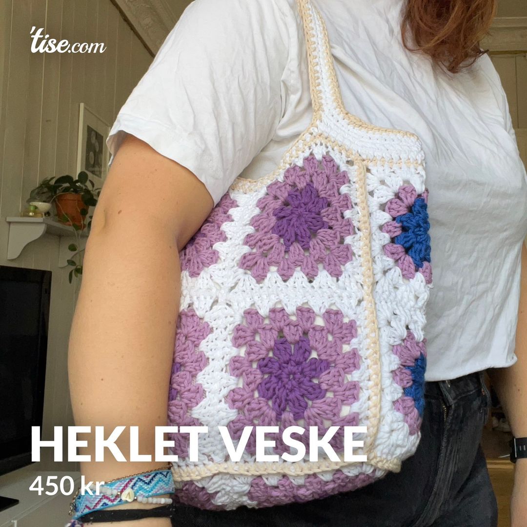 Heklet veske