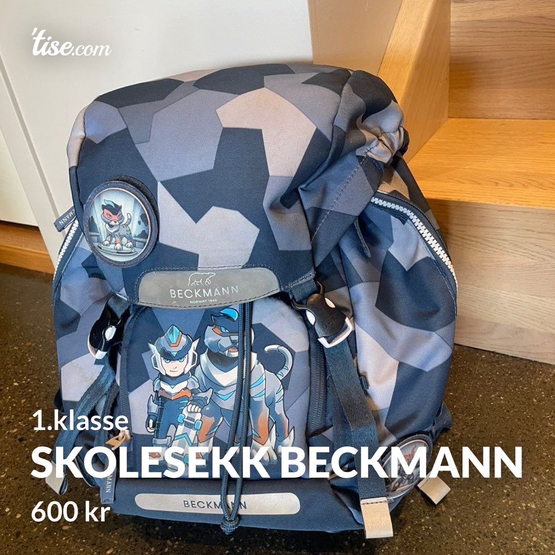 Skolesekk Beckmann