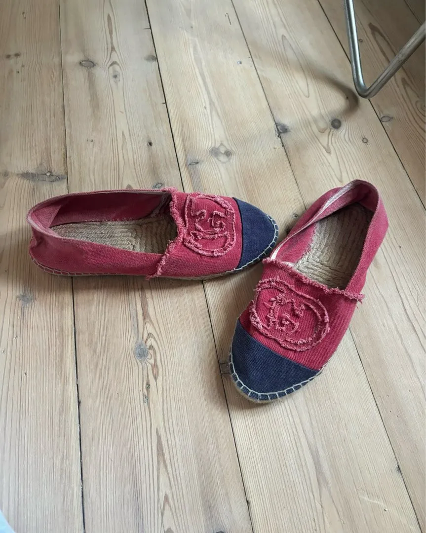 Espadrille sko