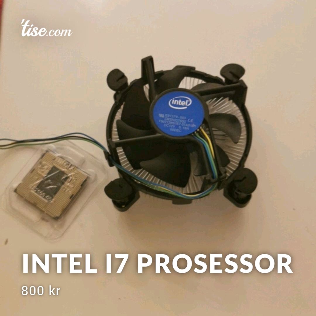 Intel i7 Prosessor