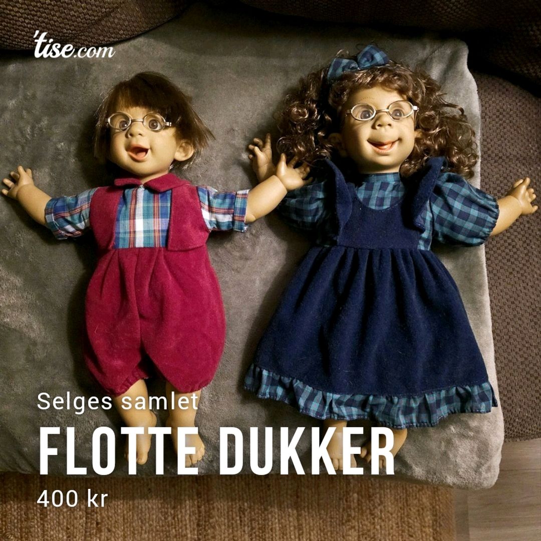 Flotte dukker