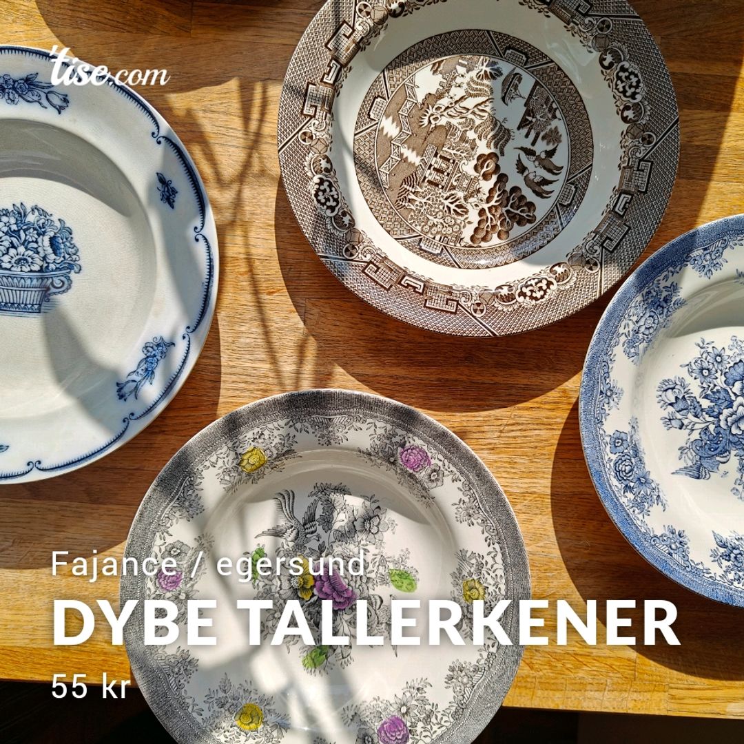 Dybe Tallerkener