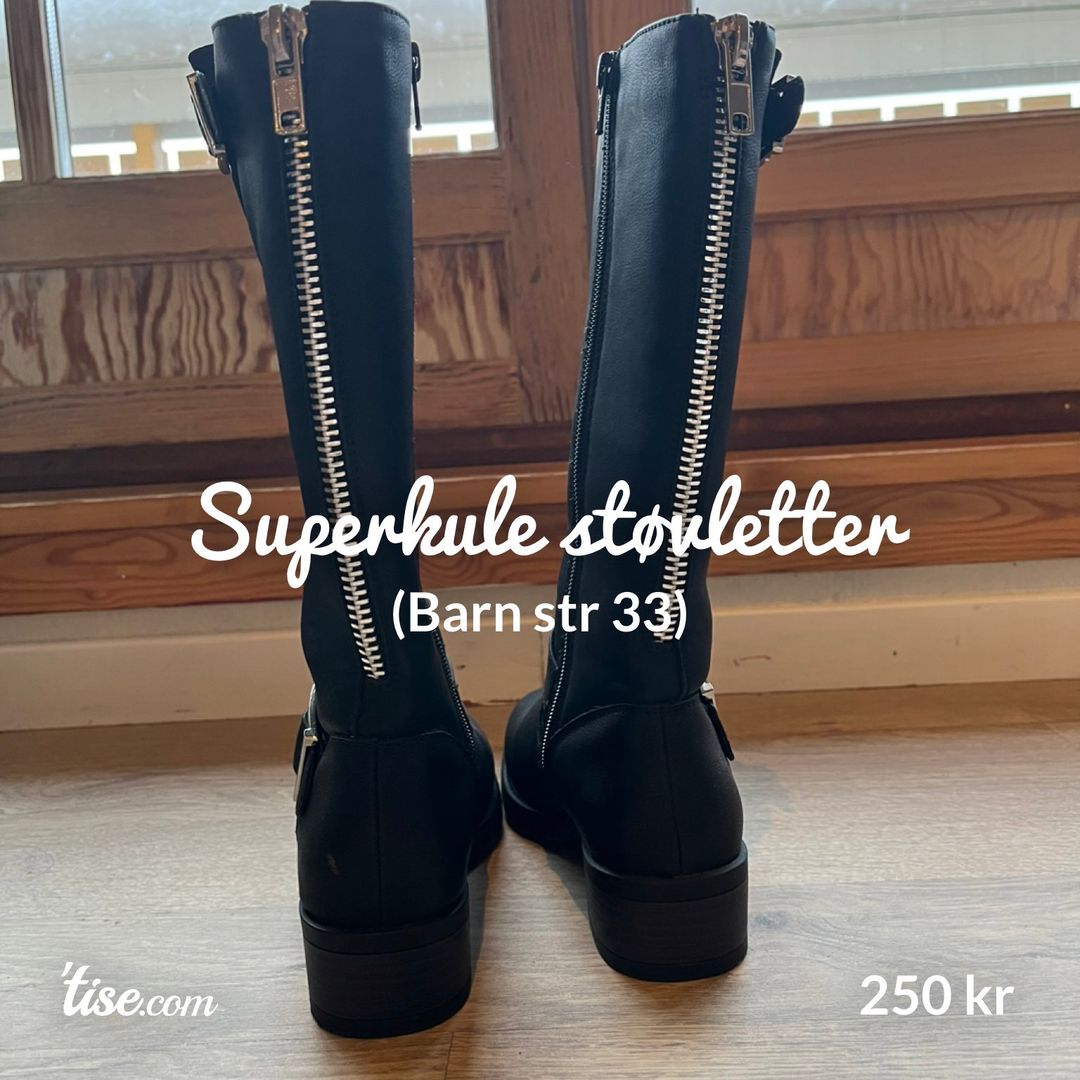 Superkule støvletter