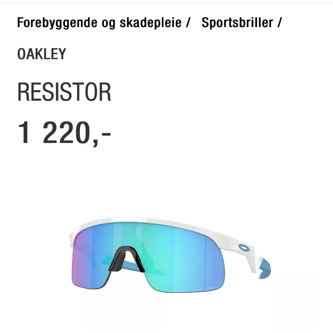 Oakley resistor