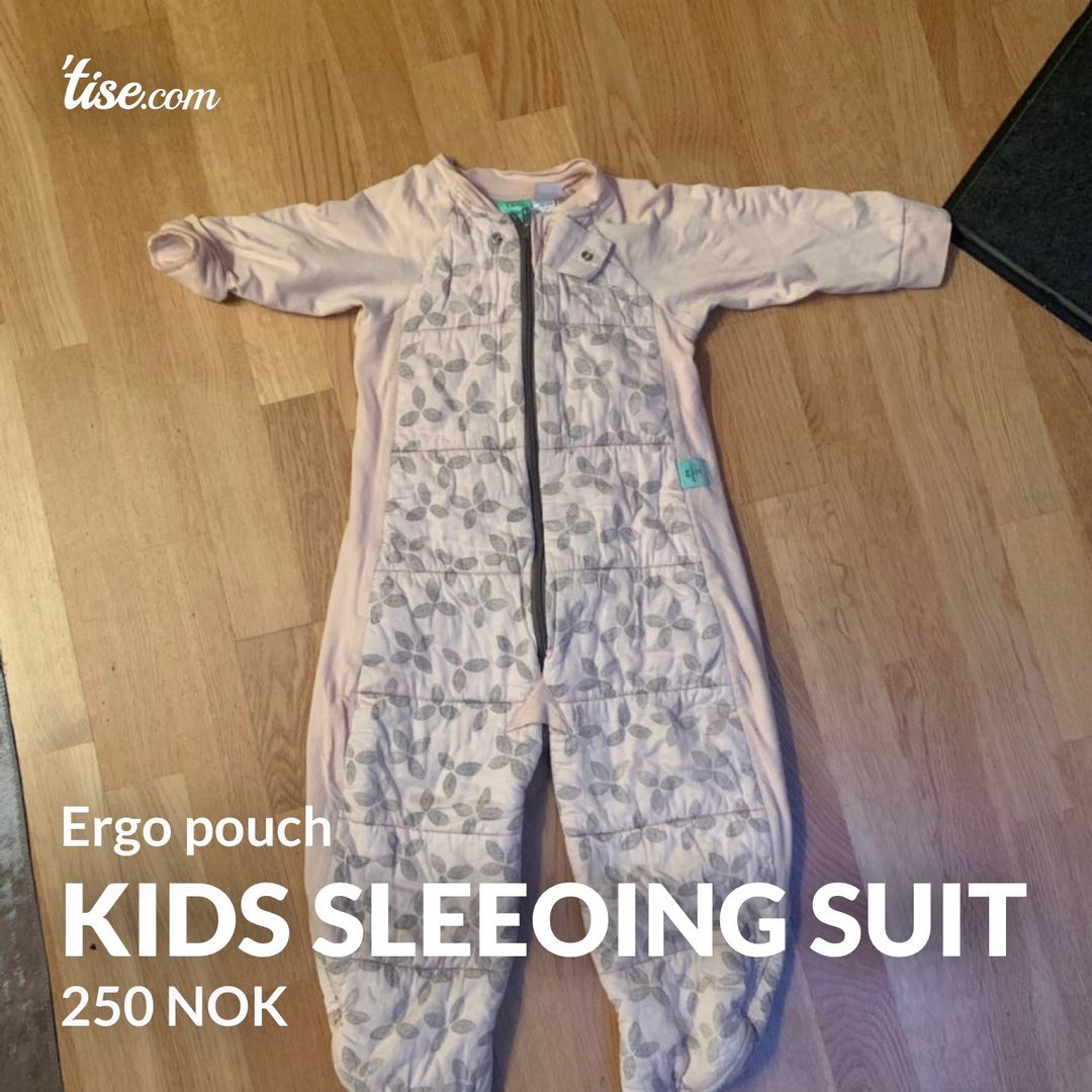 Kids sleeoing suit