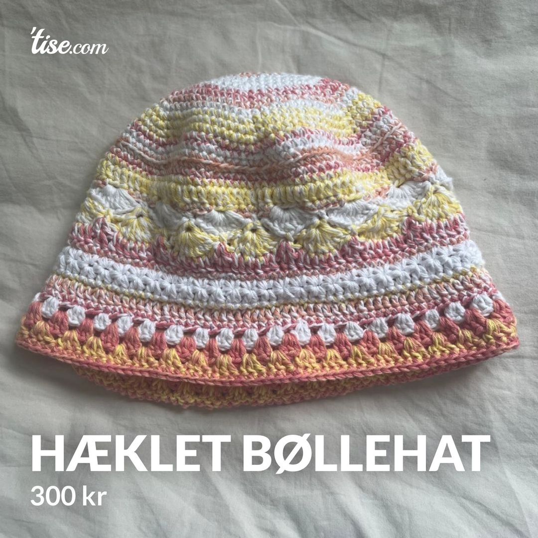 Hæklet bøllehat