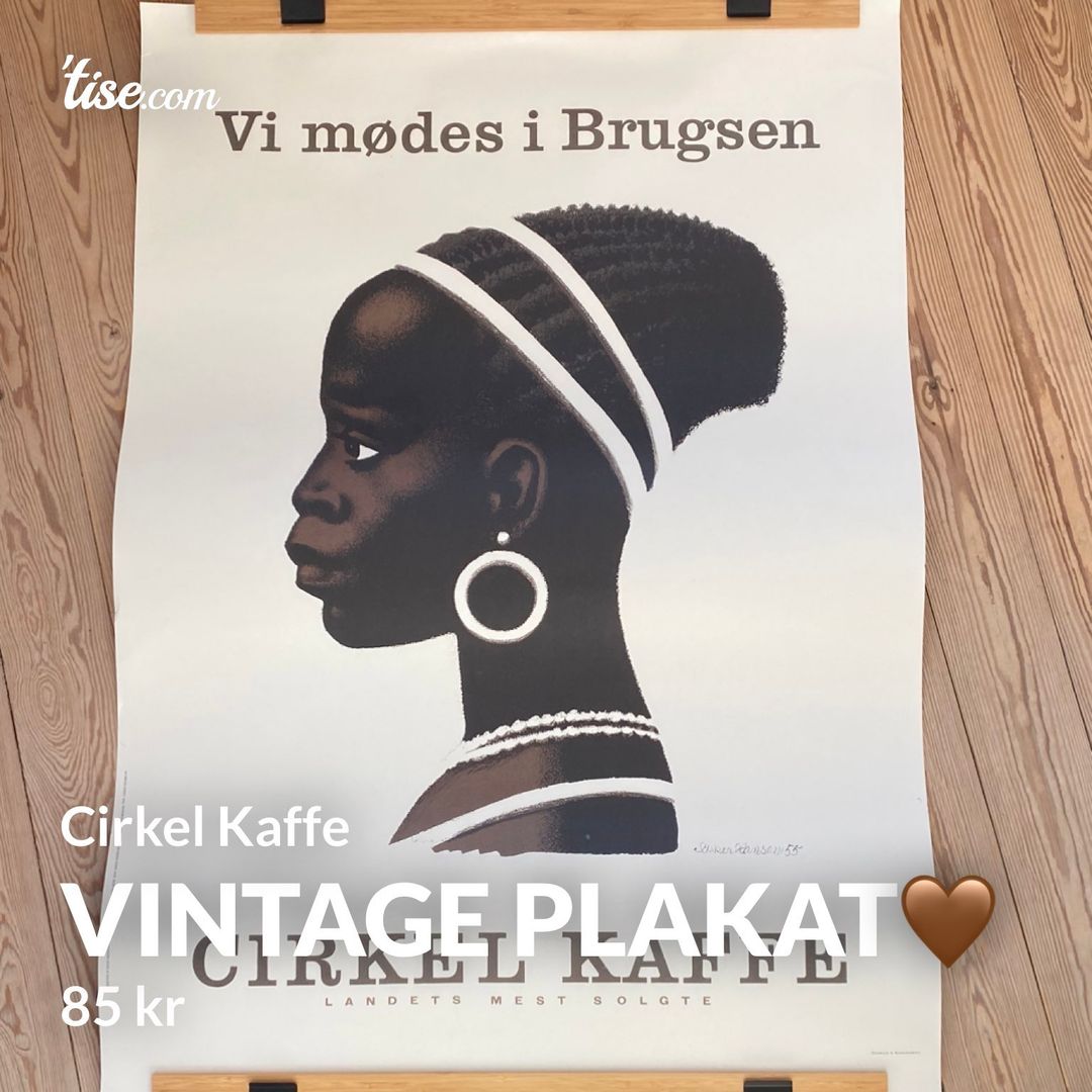 Vintage plakat🤎