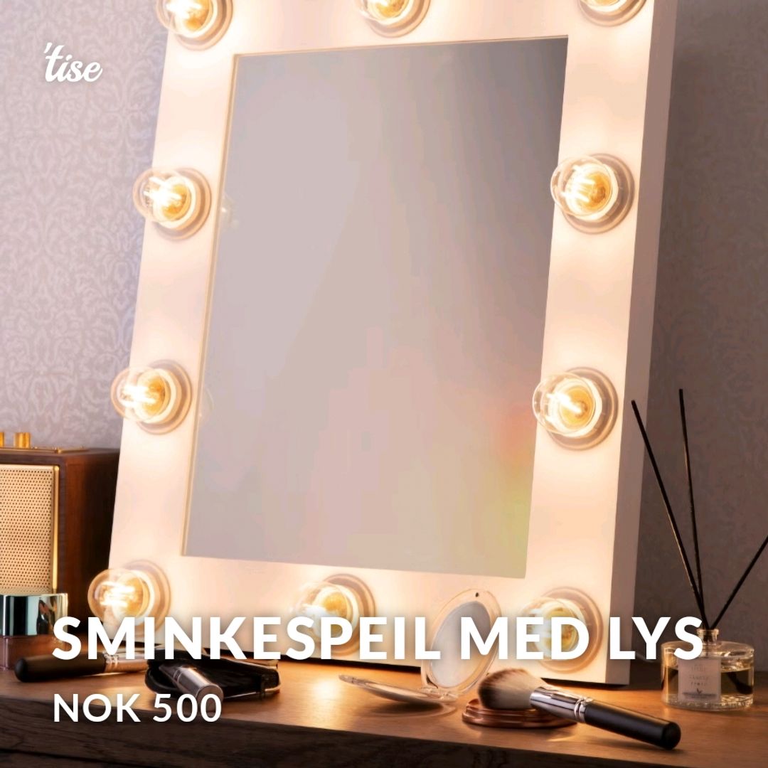 Sminkespeil Med Lys