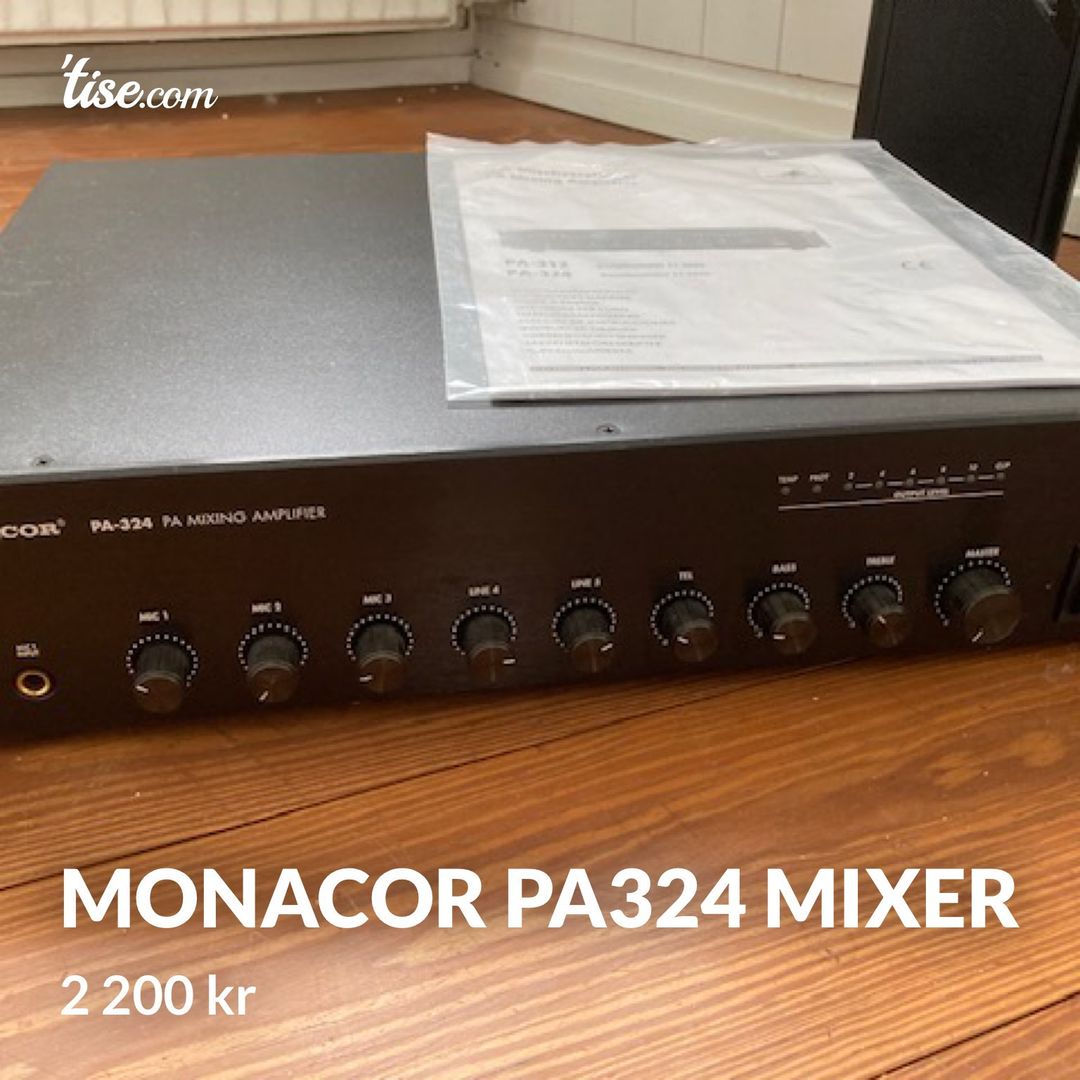 Monacor PA324 mixer