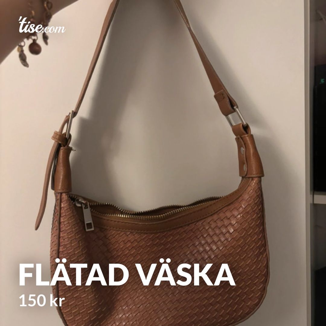 Flätad väska