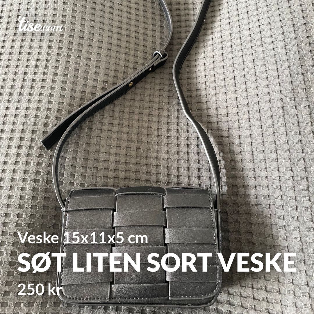 Søt liten sort veske