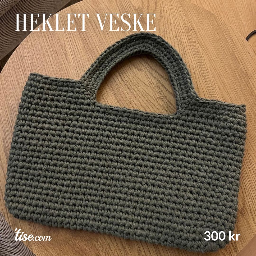 Heklet veske