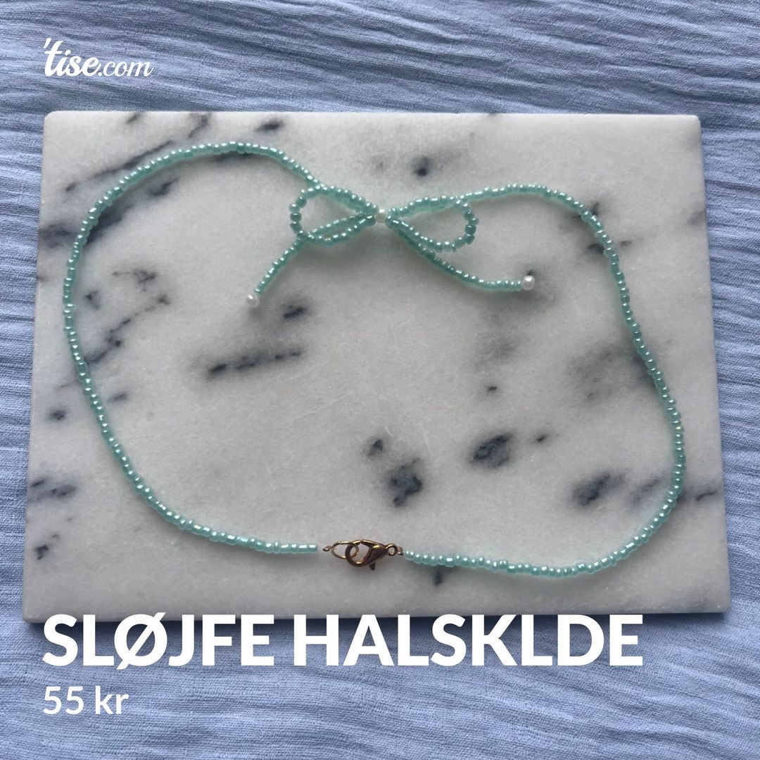 Sløjfe halsklde