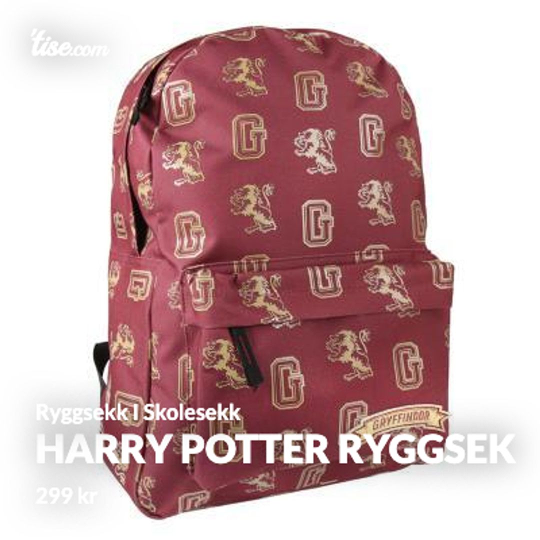 Harry Potter ryggsek