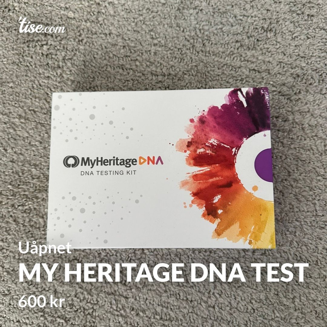 My Heritage DNA test