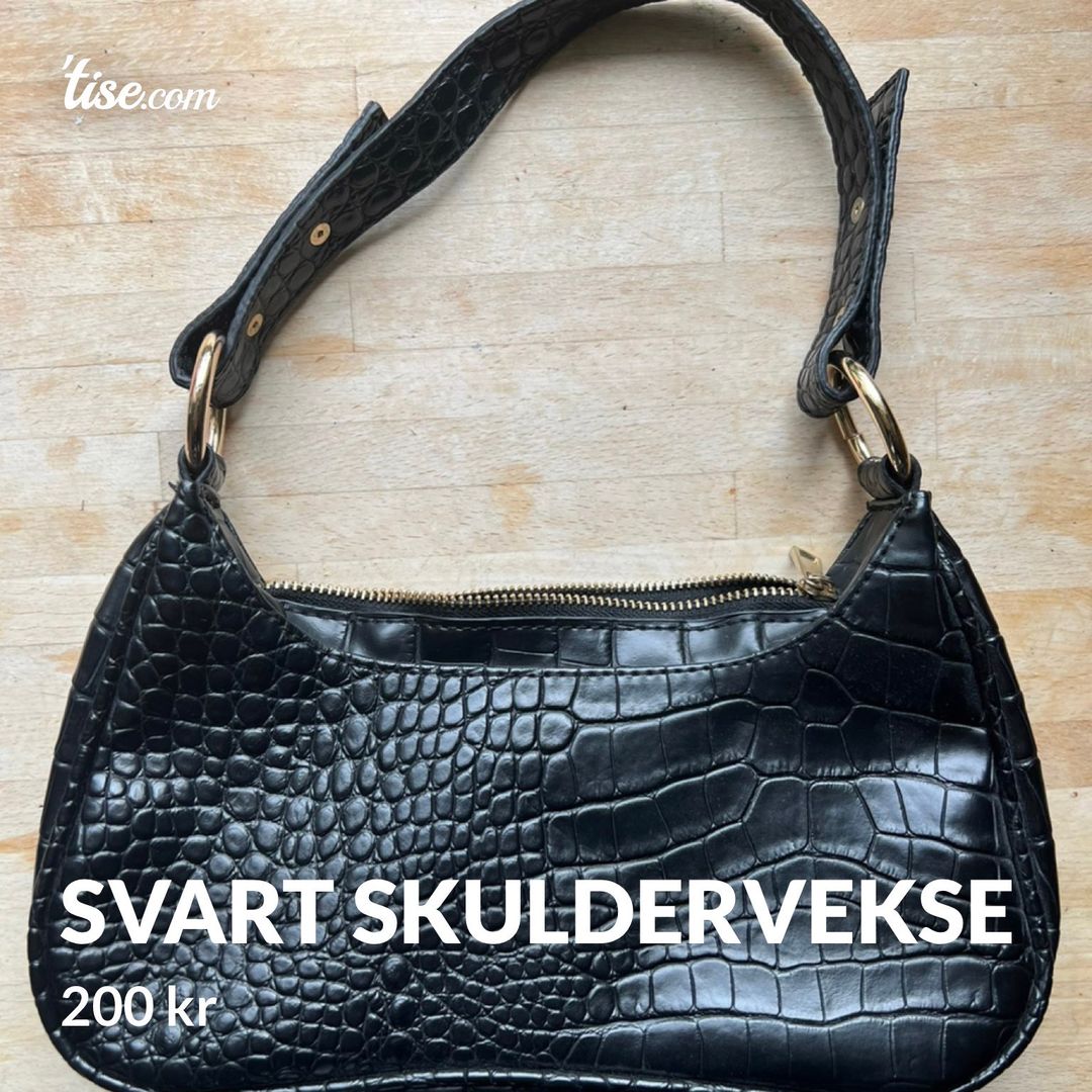 Svart skuldervekse