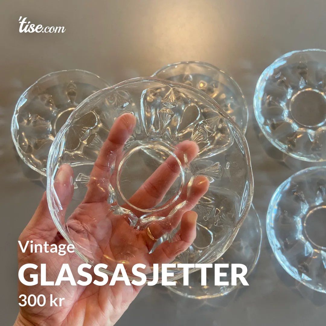 Glassasjetter