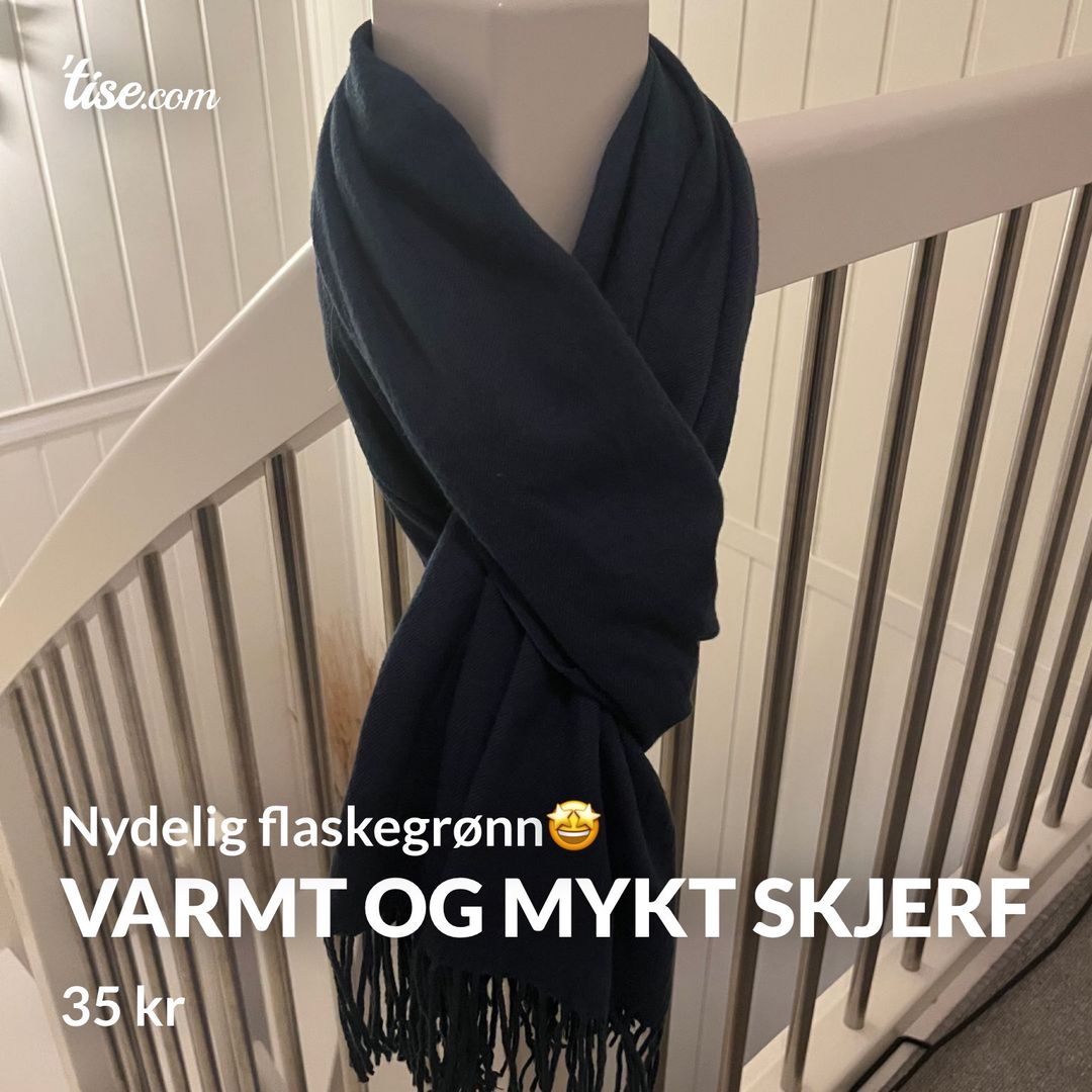 Varmt og mykt skjerf