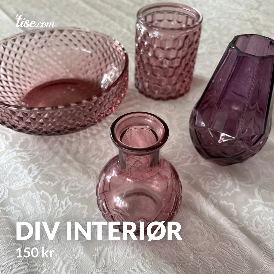 Div interiør