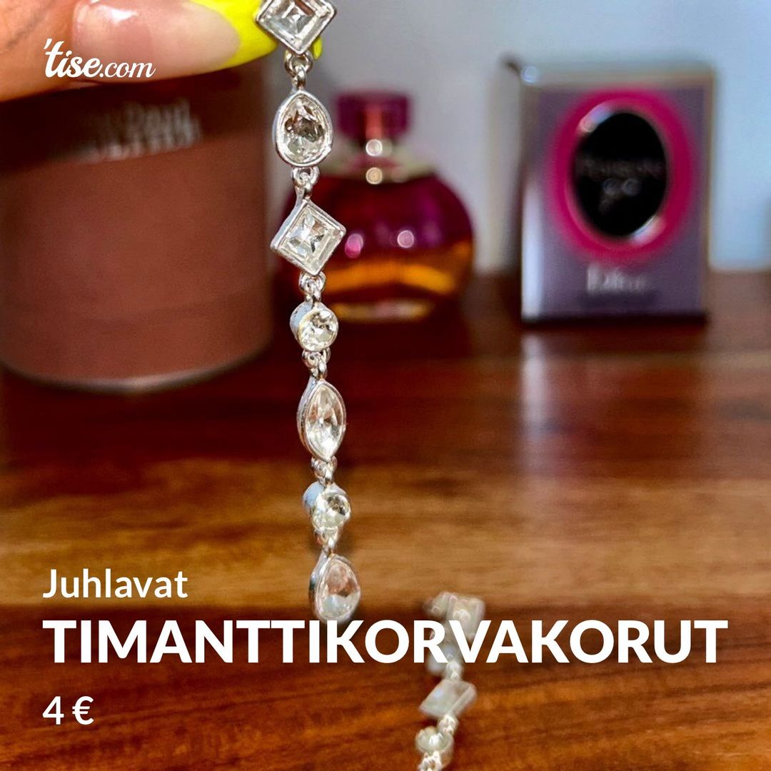 Timanttikorvakorut