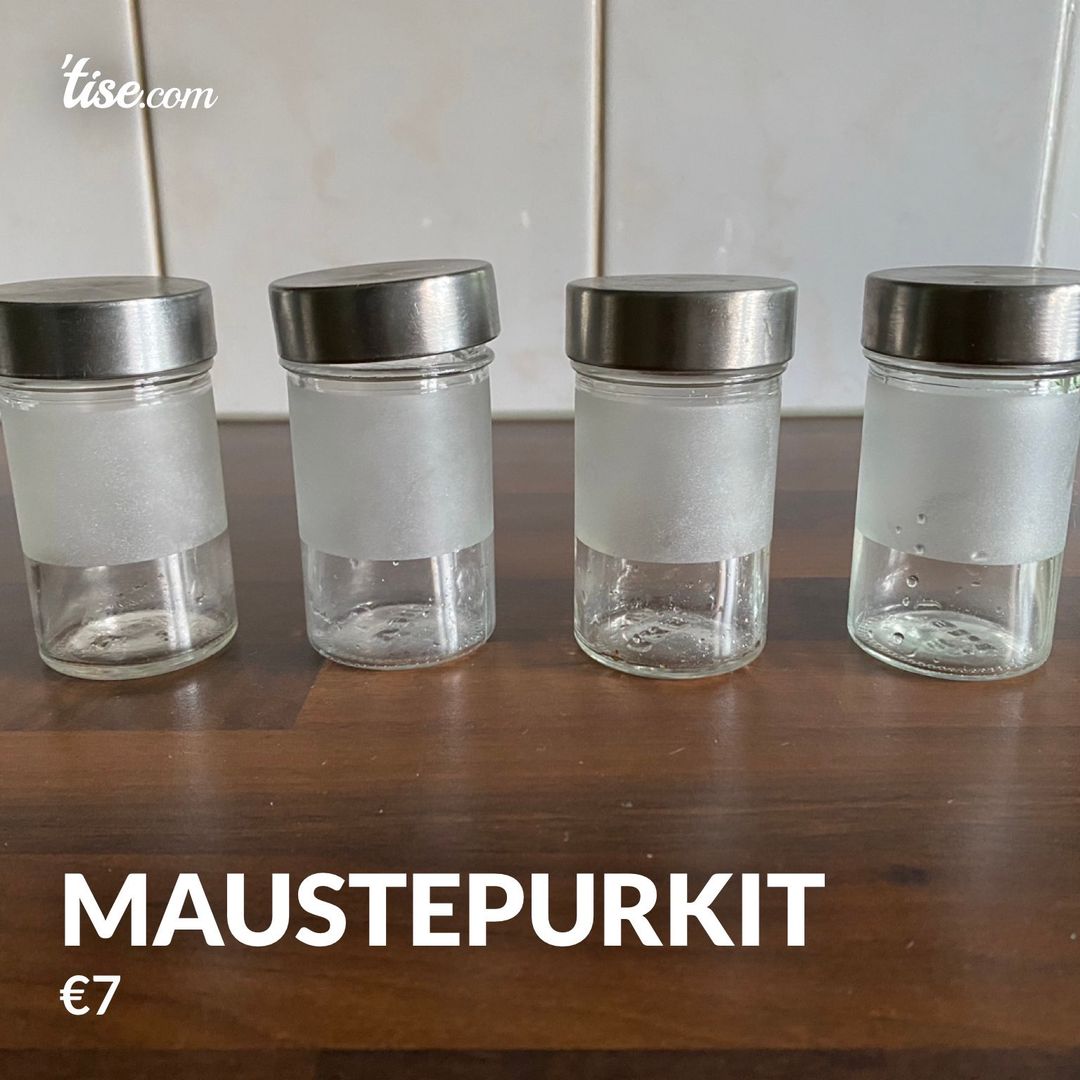 Maustepurkit