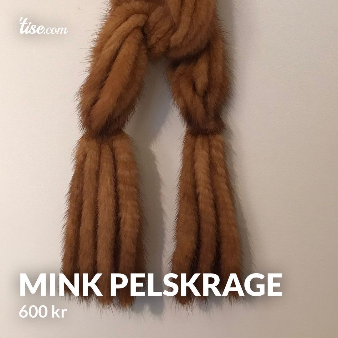 Mink pelskrage