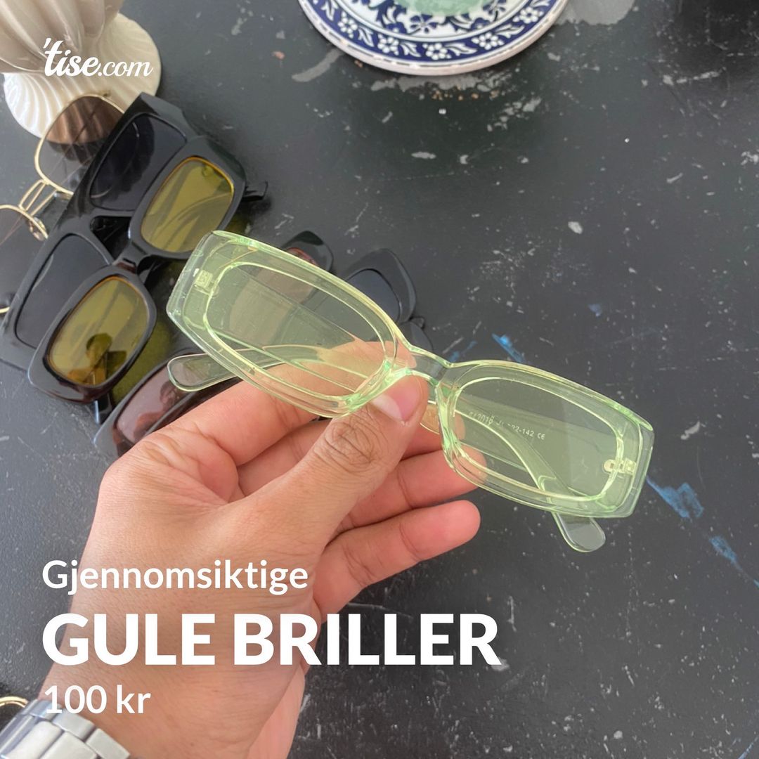 Gule briller