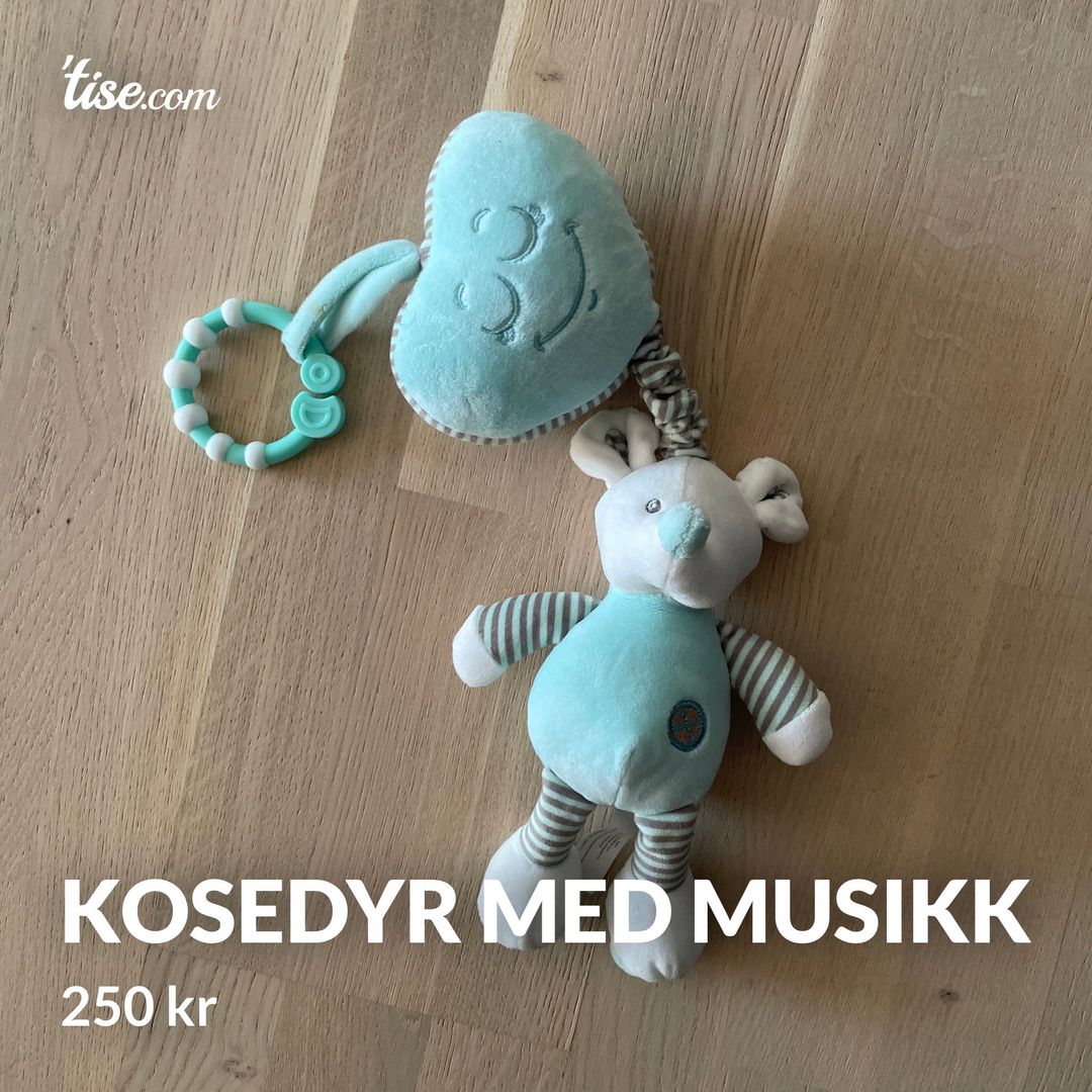 Kosedyr med musikk