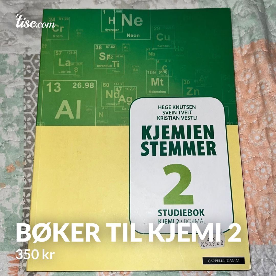 Bøker til kjemi 2