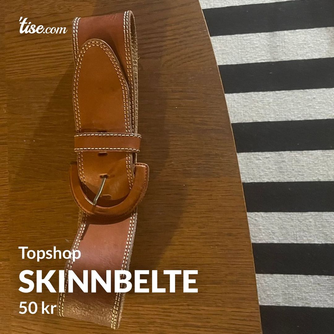 Skinnbelte