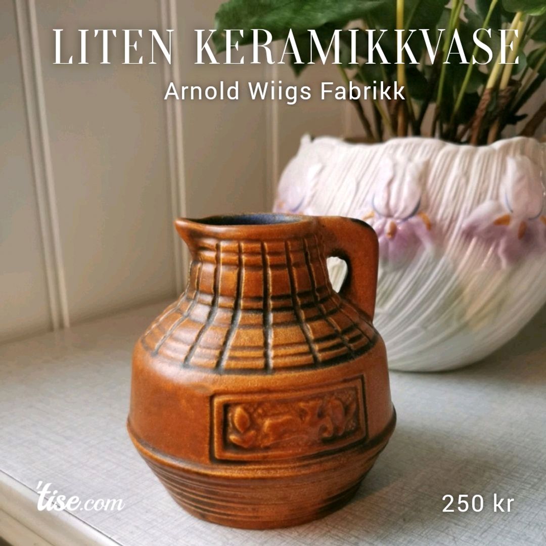 Liten Keramikkvase