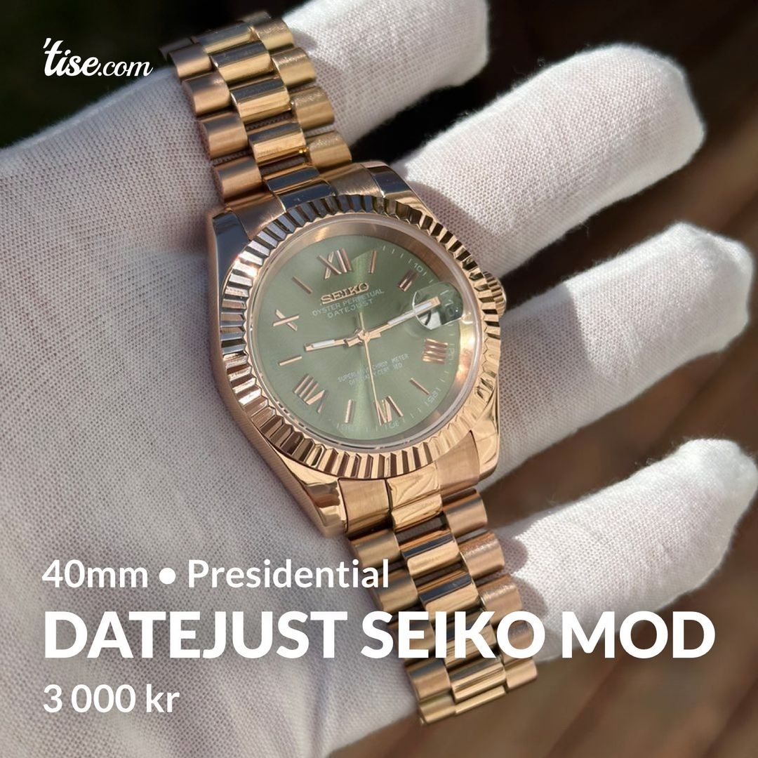 Datejust Seiko Mod