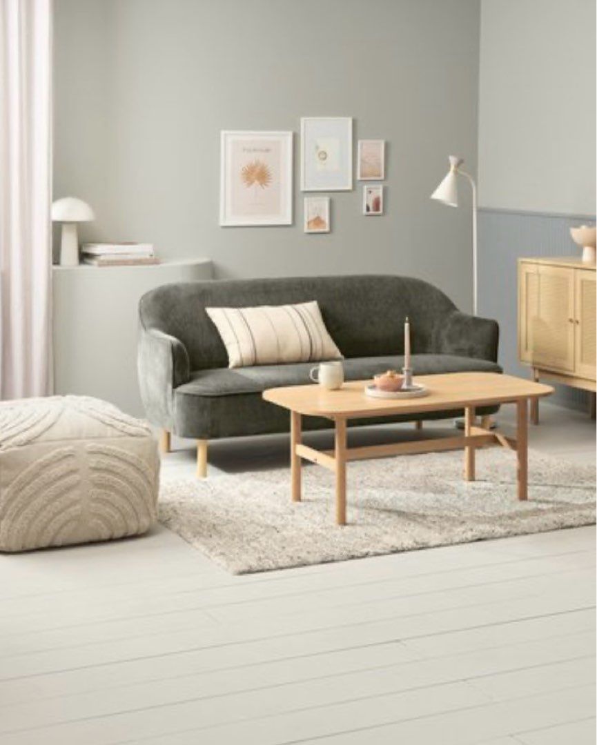 Olivengrøn Sofa