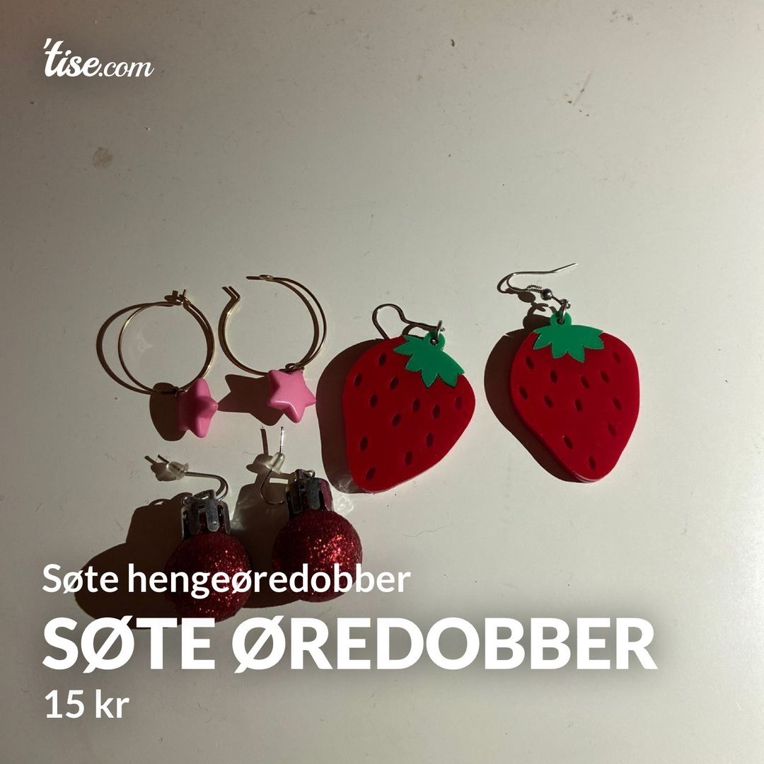 Søte øredobber