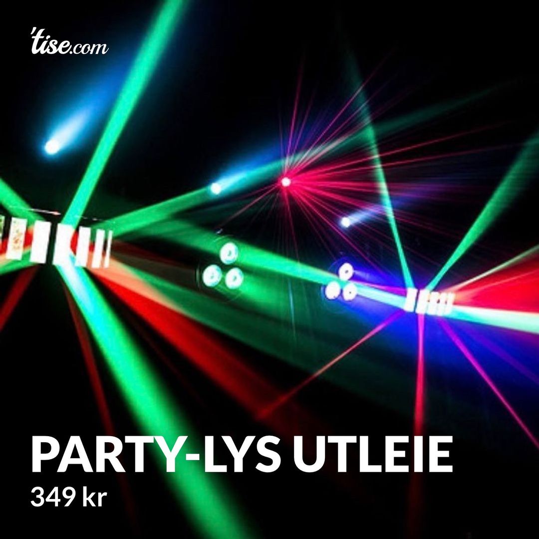 Party-Lys utleie