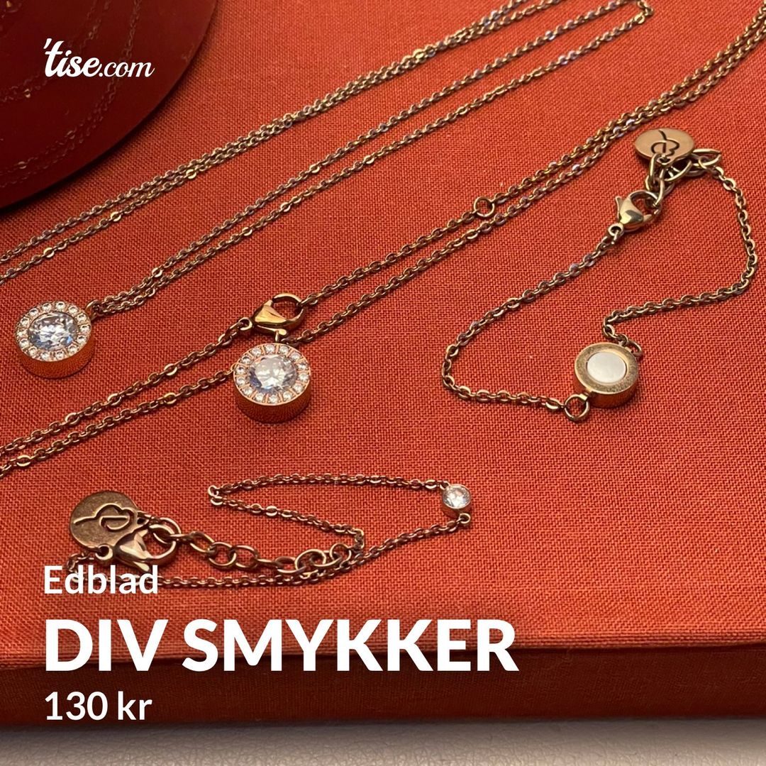 Div smykker