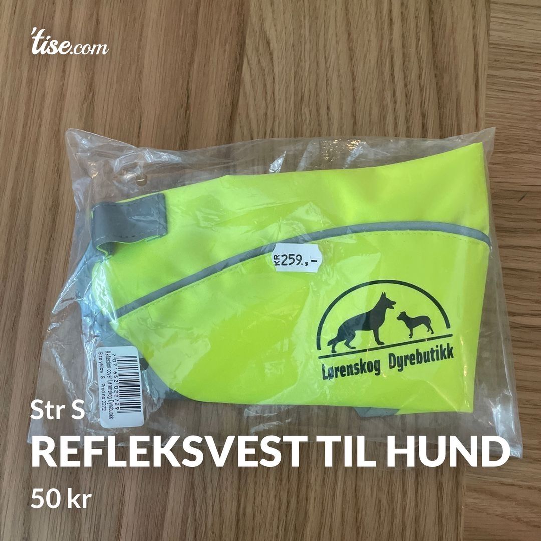 Refleksvest til hund