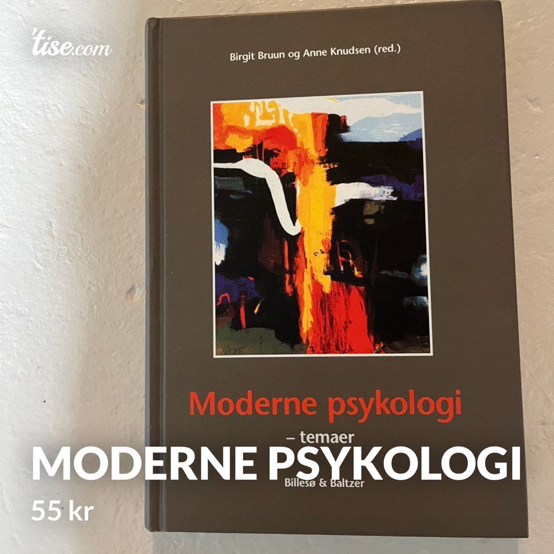 Moderne psykologi