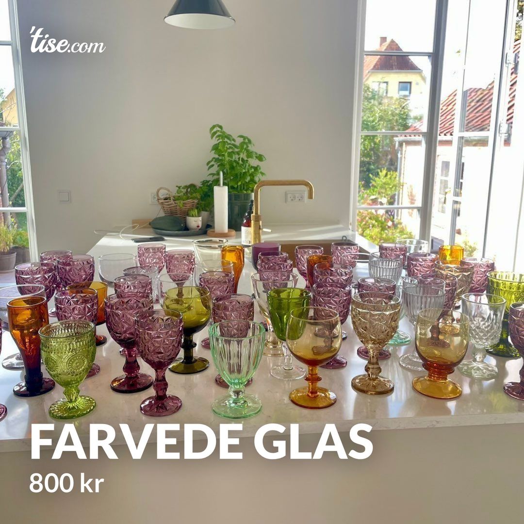 Farvede glas