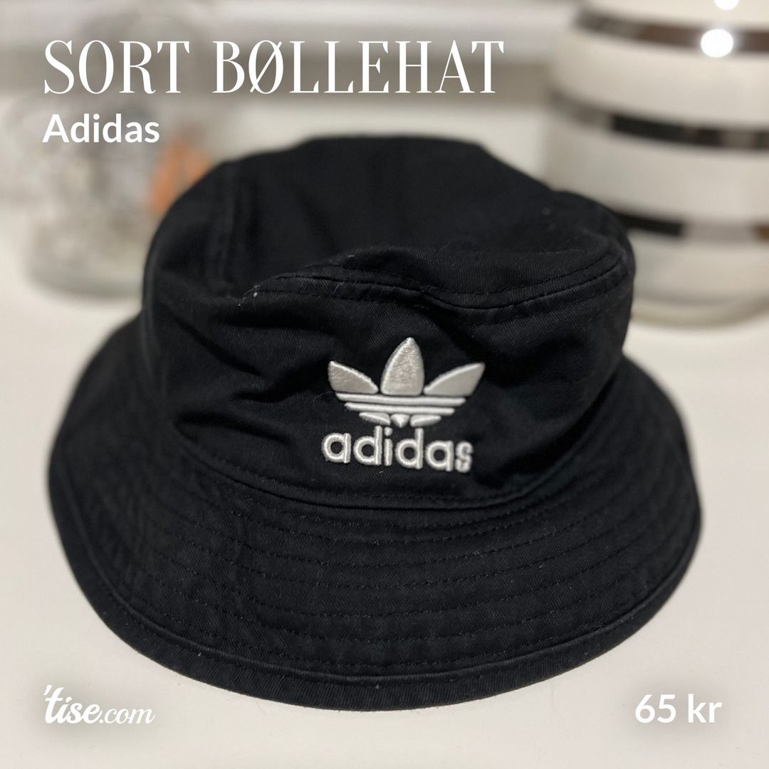 Sort bøllehat