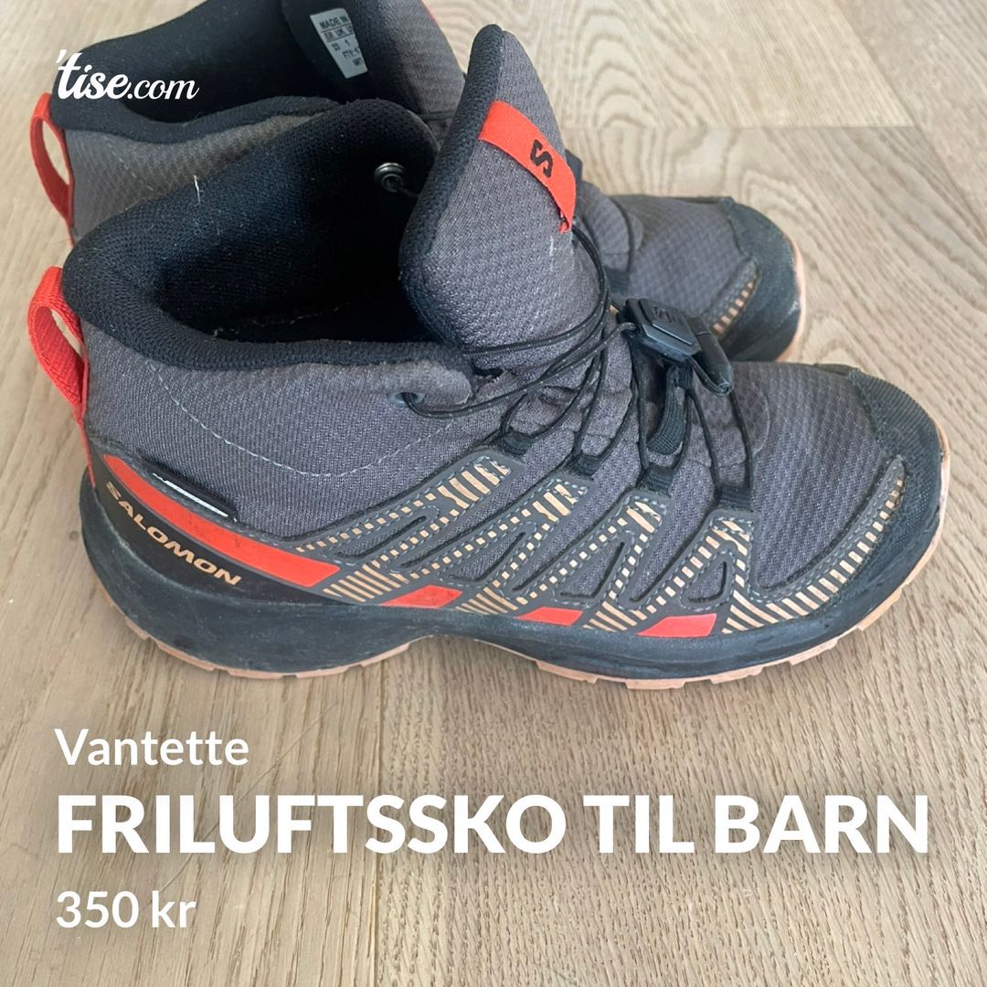 Friluftssko til barn