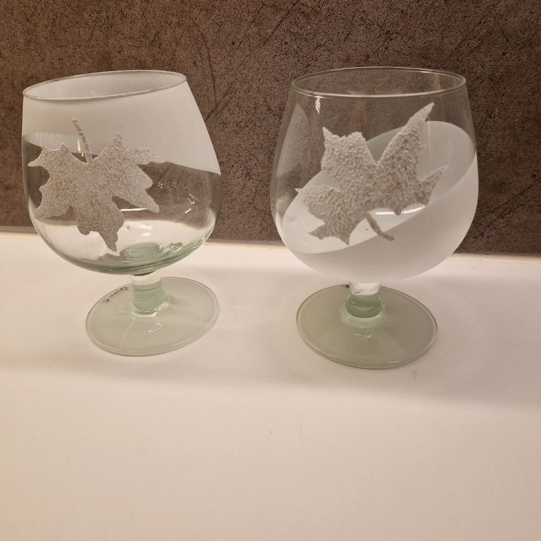 2 Stk Konjakk Glass